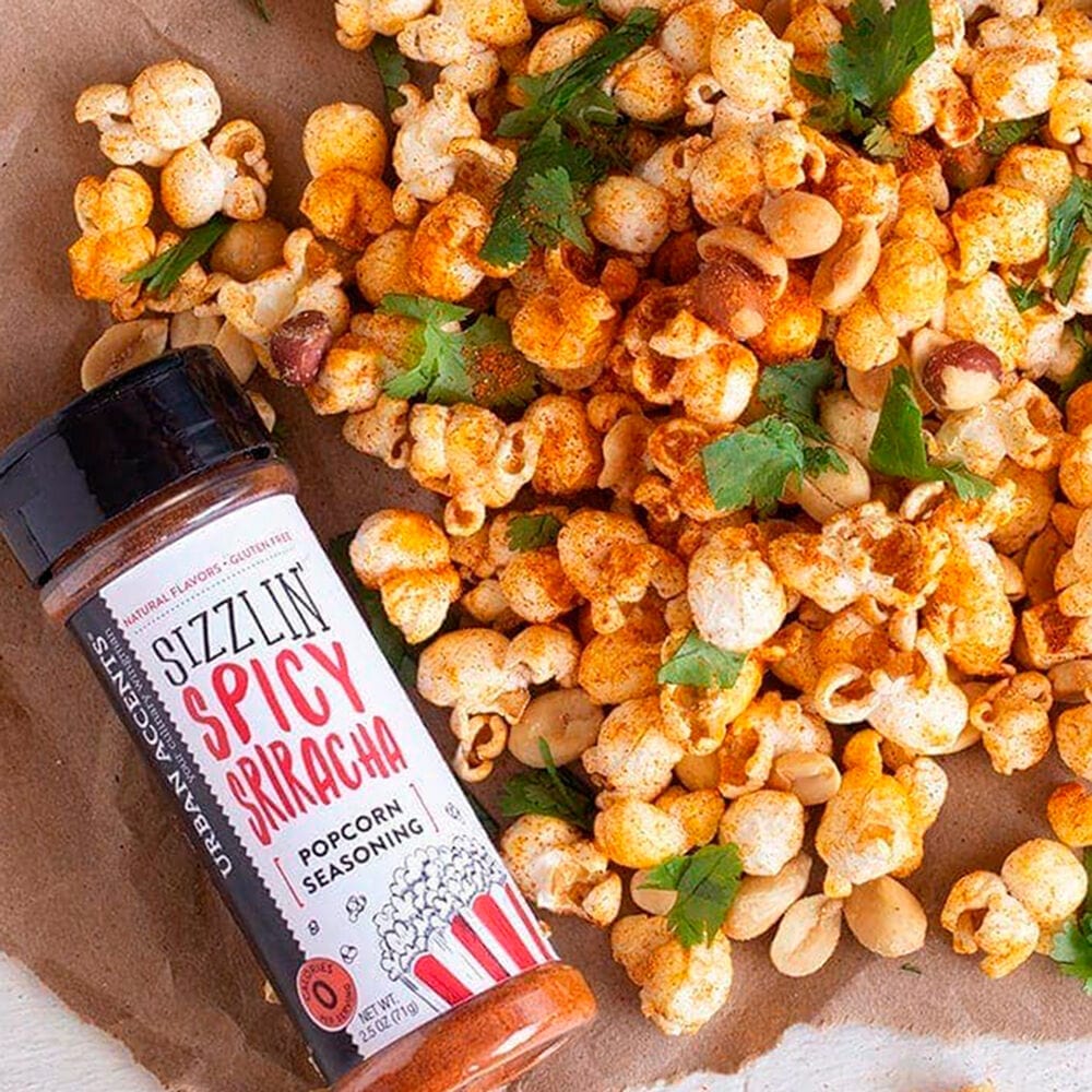 Stonewall Kitchen Spices Urban Accents Sizzlin' Spicy Sriracha Popcorn Seasoning