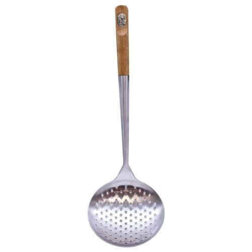 Tablecraft Wok Skimmer with Bamboo Handle