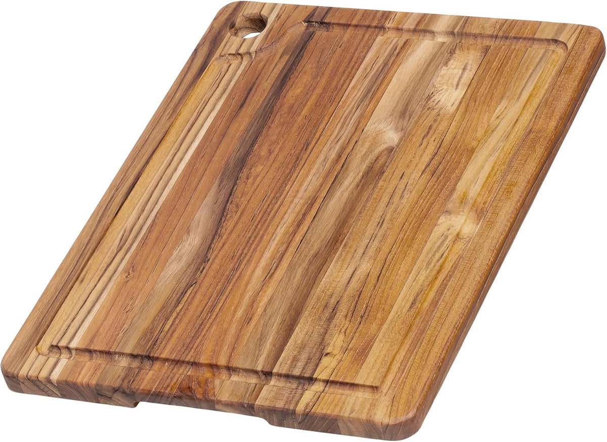 Teakhaus Marine 18" x 14" Cutting Board with Juice Canal