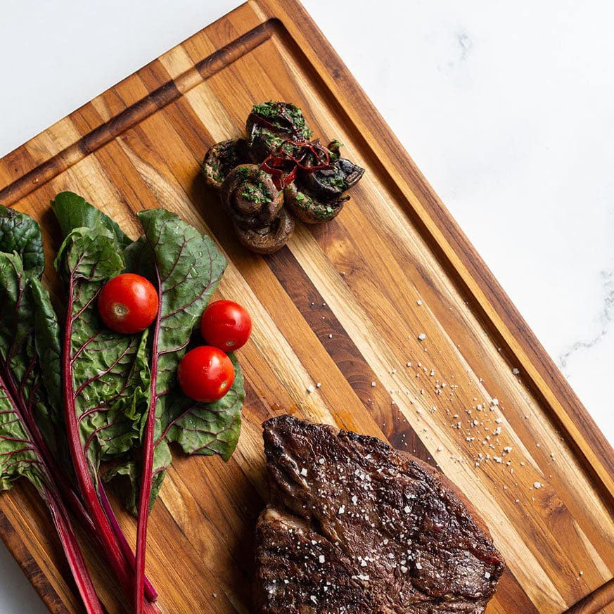 TeakHaus Cutting Boards TeakHaus Professional Carving Board with Juice Canal 20 x 15