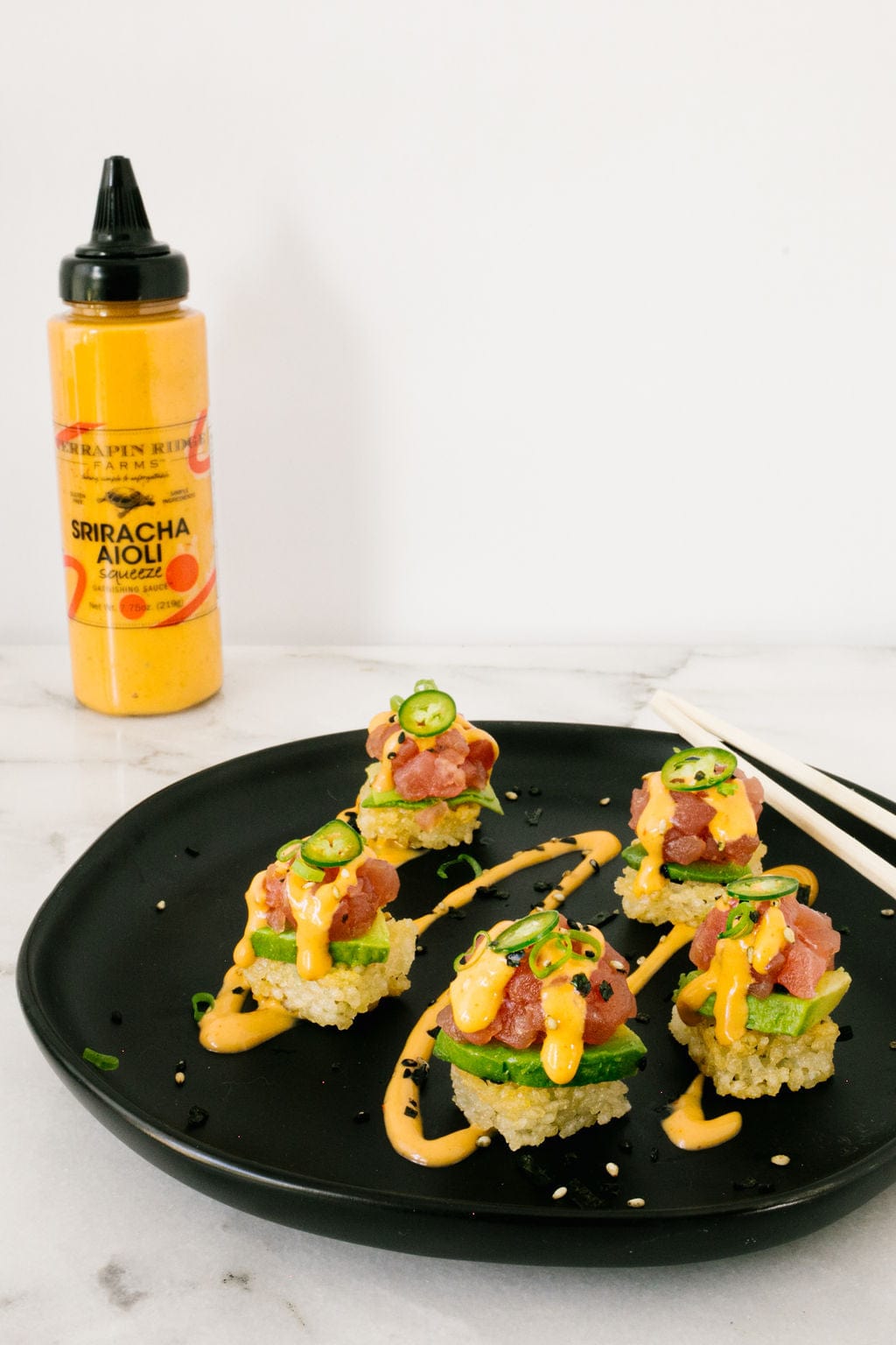 Terrapin Ridge Farms Sriracha Aioli Garnishing Squeeze 7.75 oz