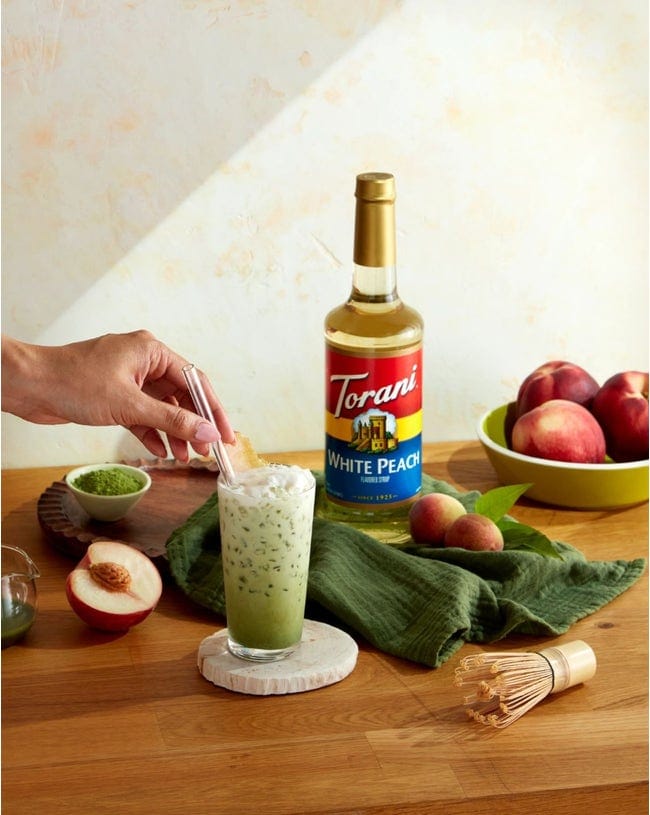 Torani White Peach Syrup 750 ML