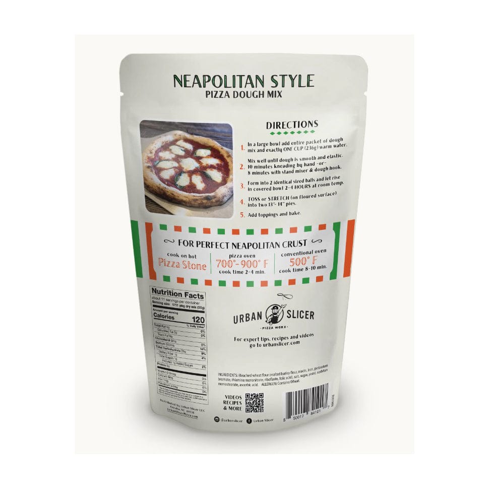 Urban Slicer Baking Mix Urban Slicers Neapolitan Style Pizza Dough