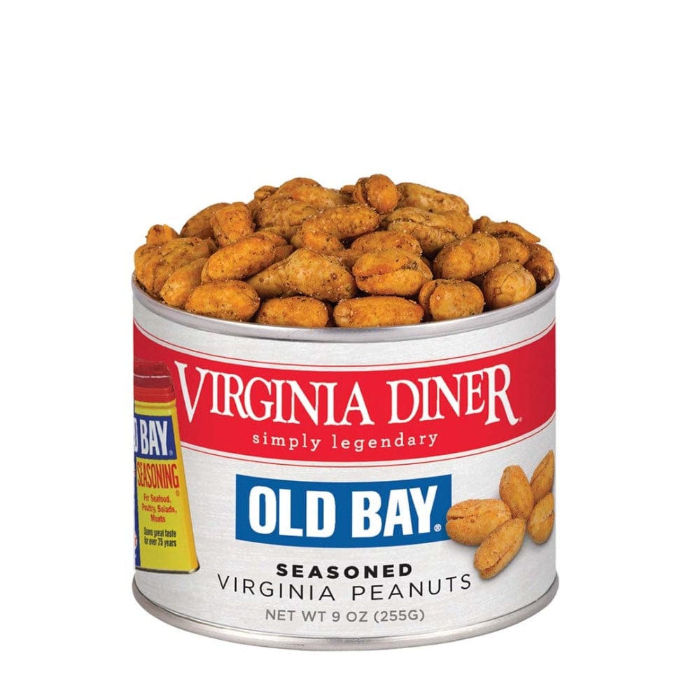 Virginia Diner Nuts & Snacks Virginia Diner Old Bay Seasoned Virginia Peanuts 9 oz