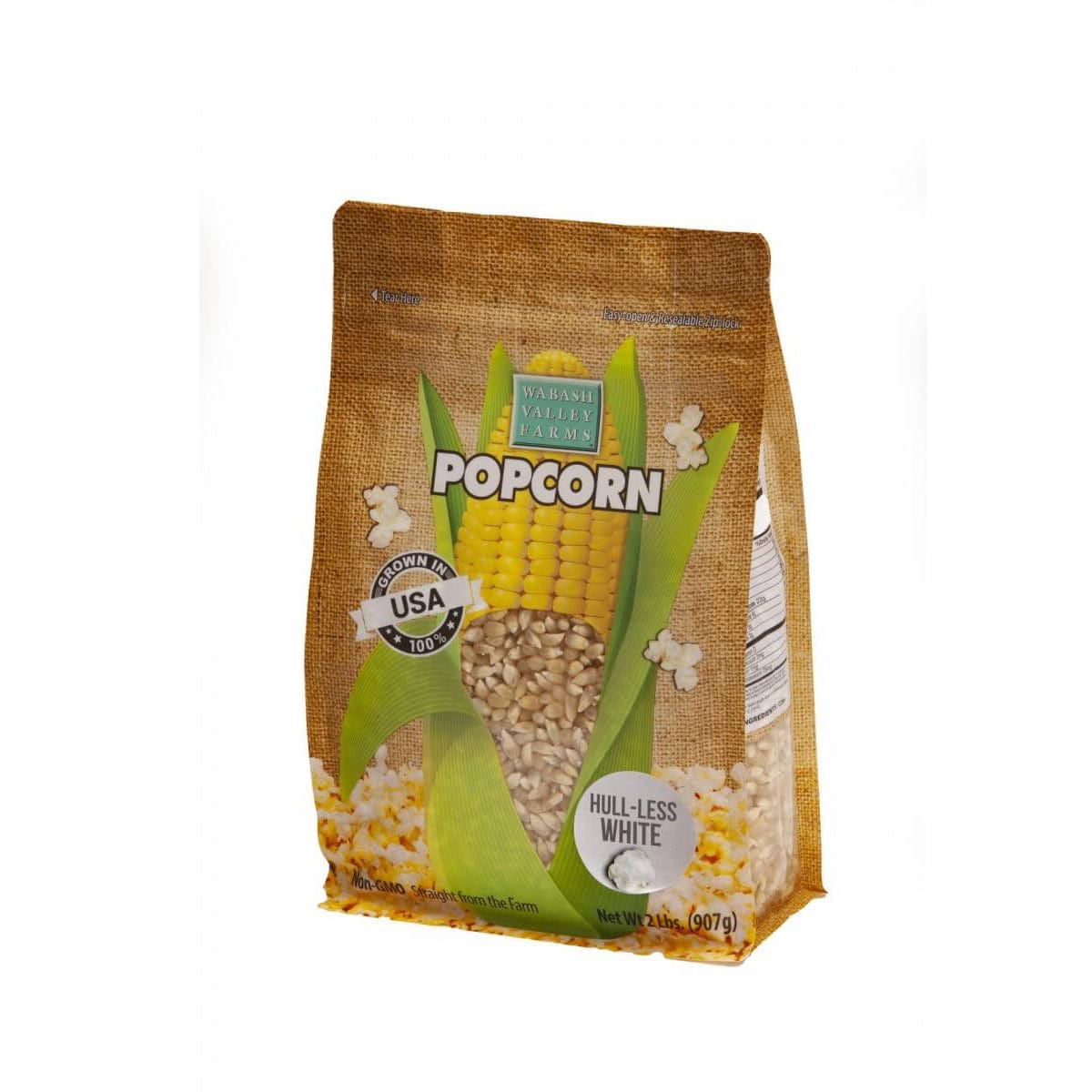 Wabash Valley Farms Amish Country Gourmet Popping Corn- Baby White 2 lb