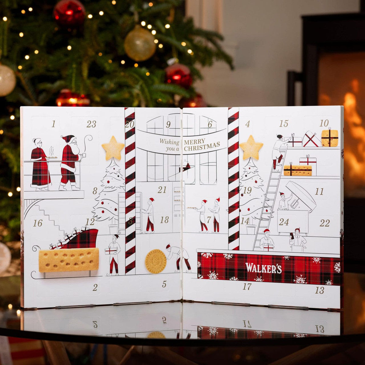 Walker&#39;s Cookies Walker&#39;s 2024 Limited Edition Advent Calendar