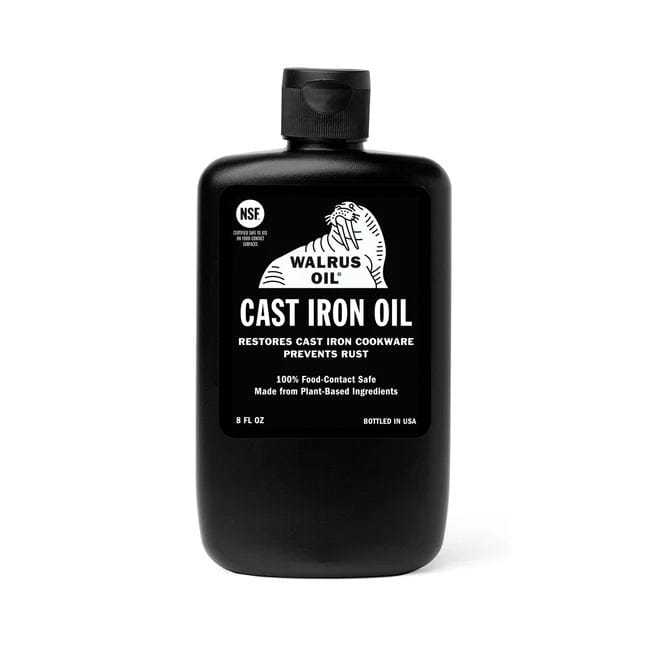 Walrus Oil Cast Iron Seasoning Walrus Oil Cast Iron Oil 8 oz