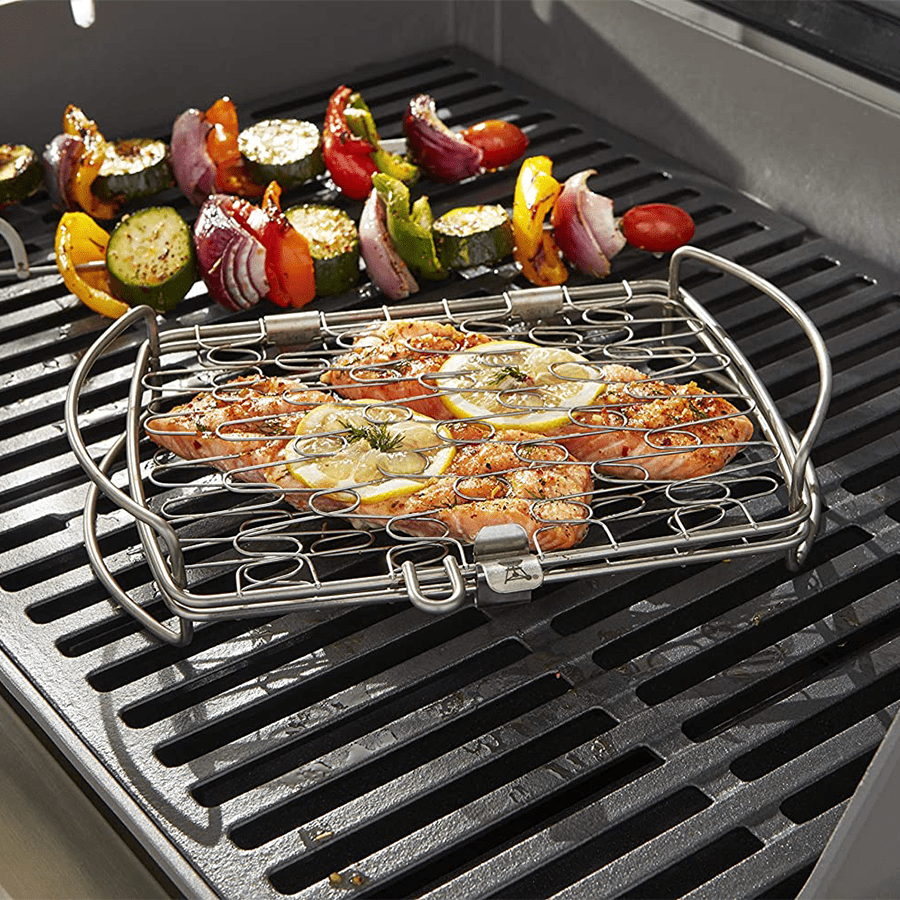 Weber Stainless Steel Small Fish Basket