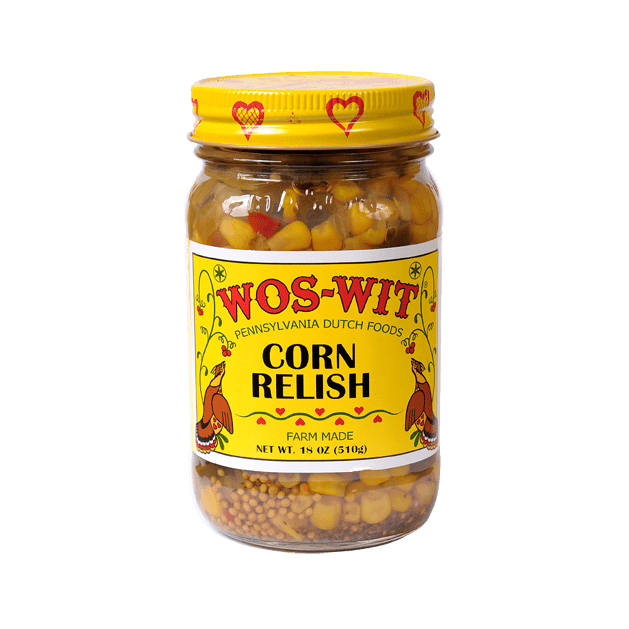 Wos-Wit Corn Relish 18 oz