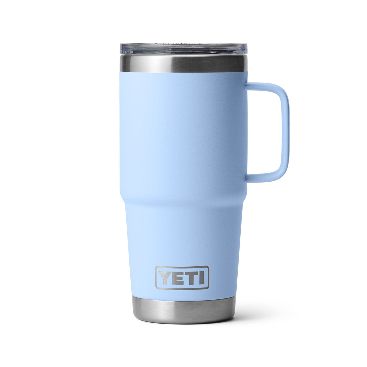 YETI Insulated Drinkware YETI 20 oz Travel Mug with Stronghold Lid - Big Sky Blue