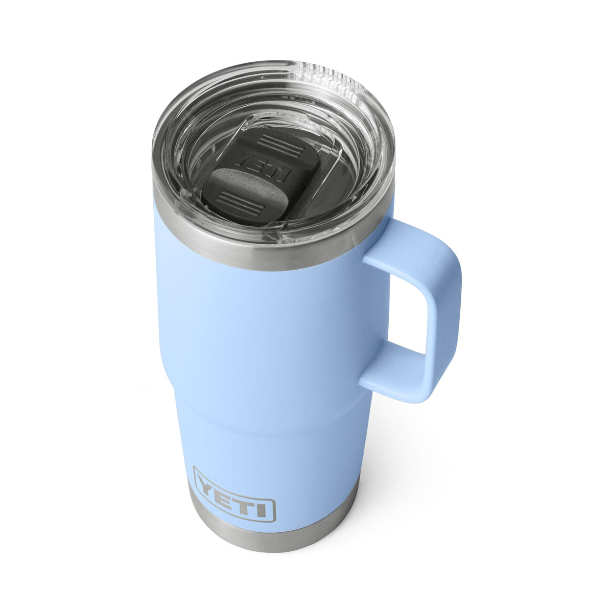 YETI Insulated Drinkware YETI 20 oz Travel Mug with Stronghold Lid - Big Sky Blue