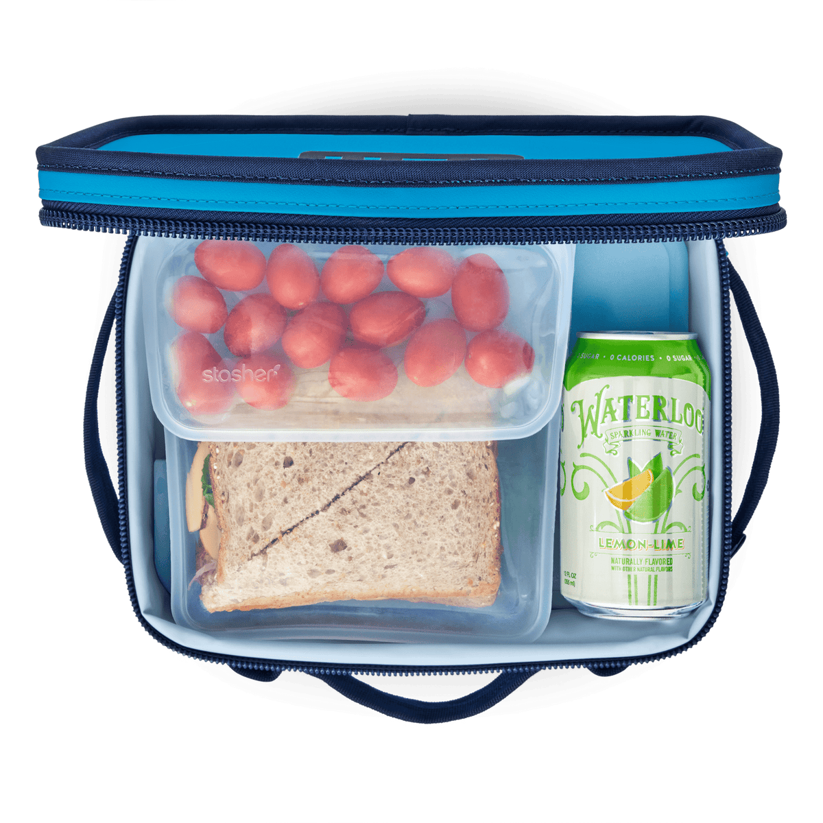 YETI Totes &amp; Bags YETI Daytrip Lunch Box Big Wave Blue