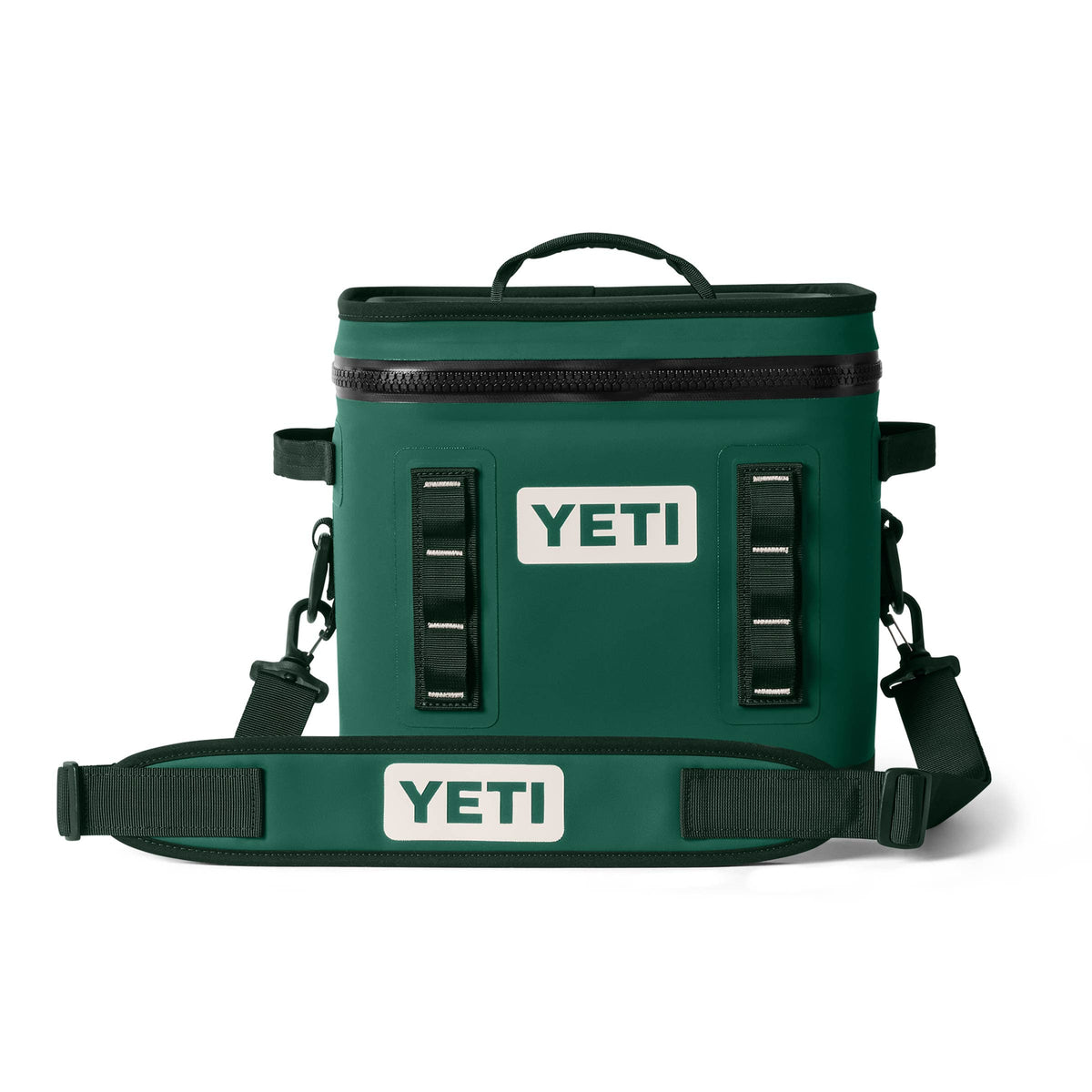YETI Hopper Flip 12 Cooler - Black Forest Green