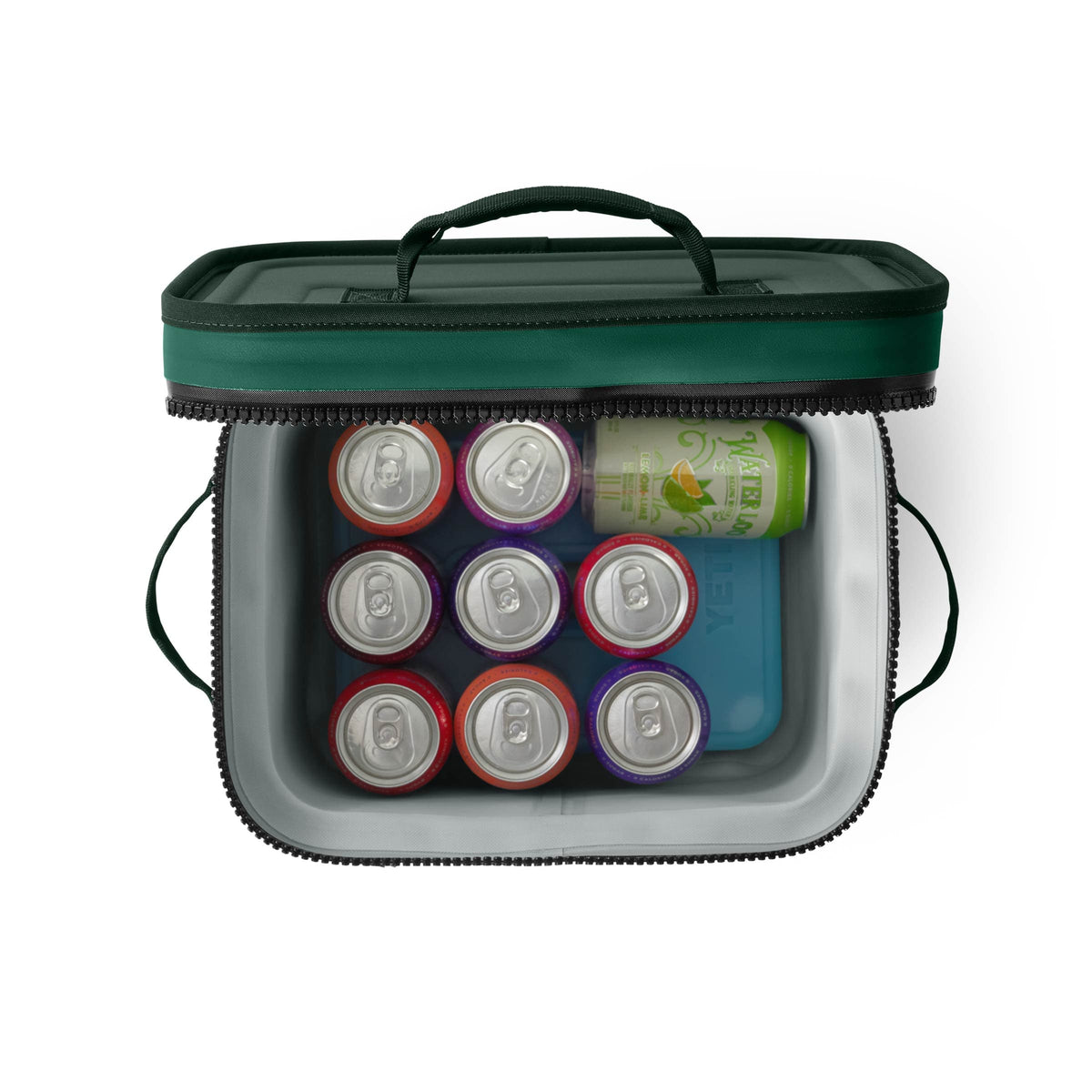 YETI Hopper Flip 12 Cooler - Black Forest Green