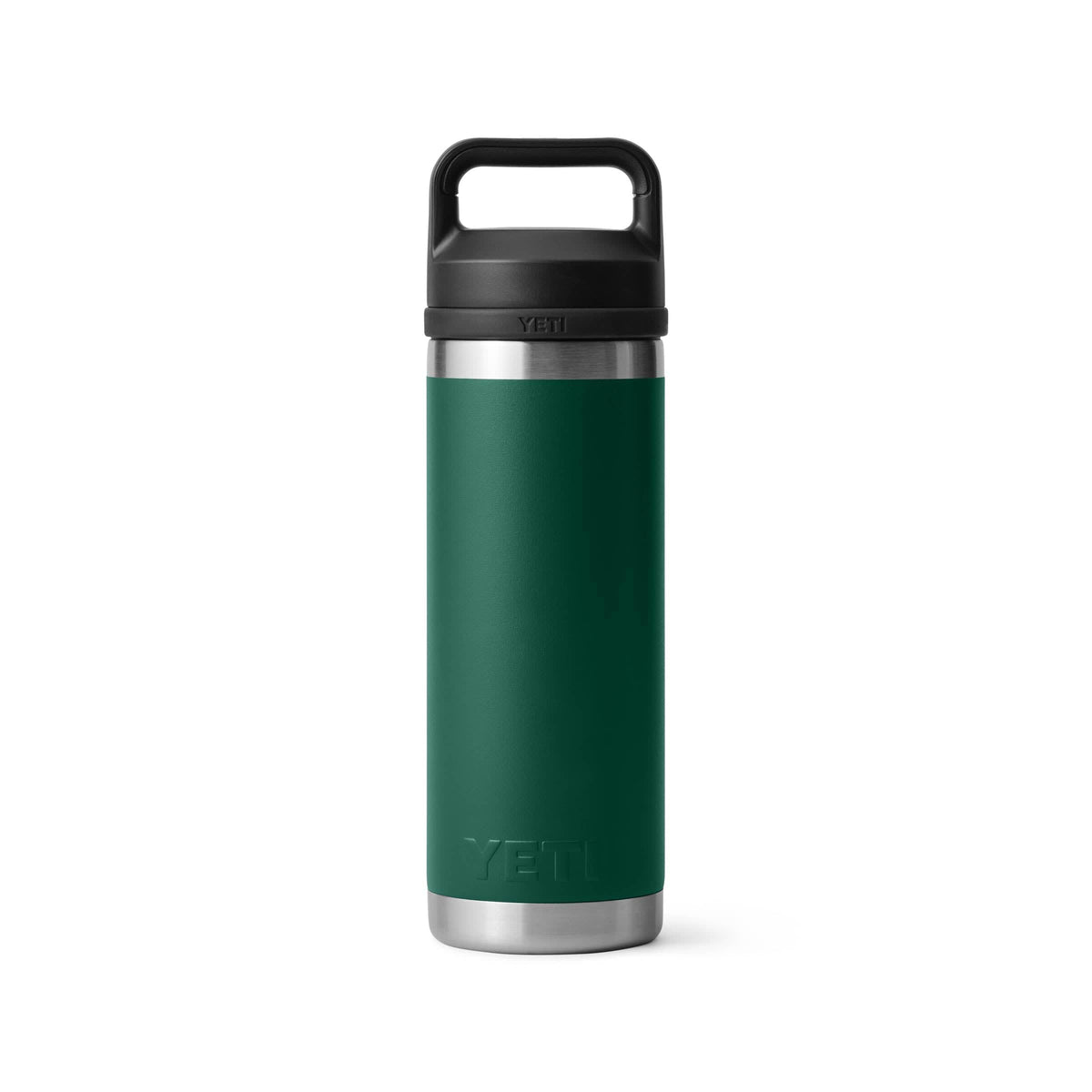 YETI Insulated Drinkware YETI Rambler 18 oz Chug Bottle - Black Forest Green