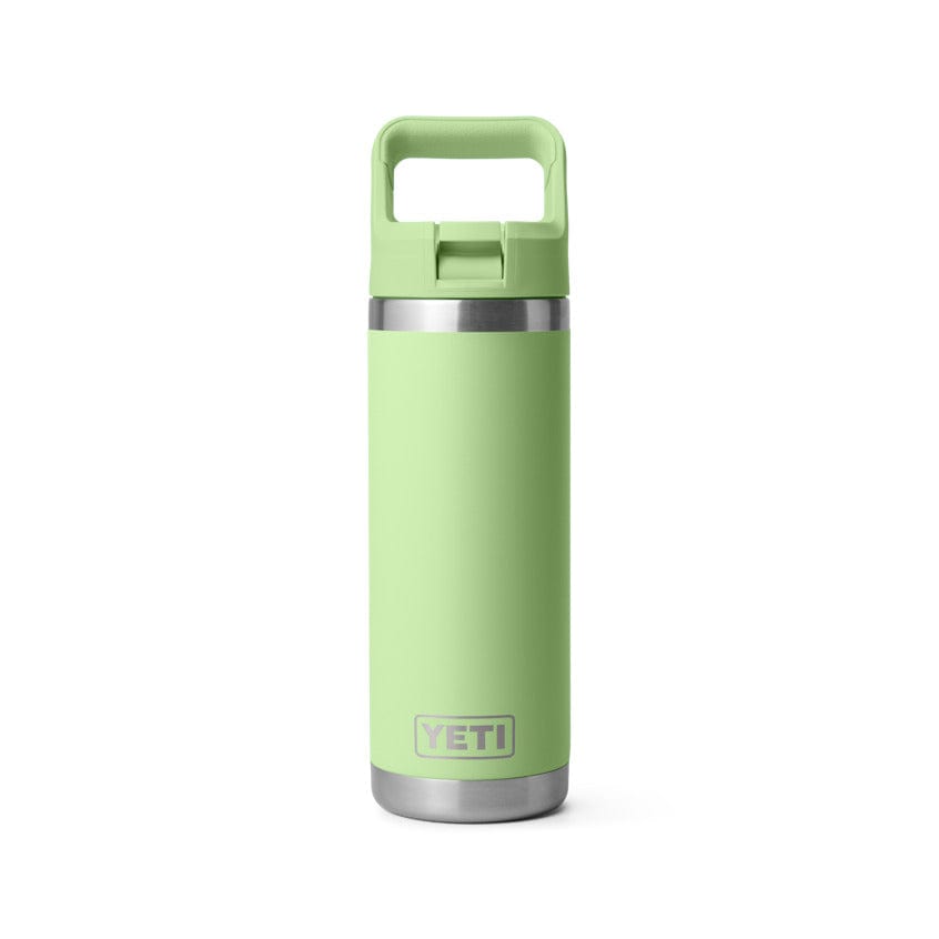 YETI Insulated Bottles YETI Rambler 18 oz Water Bottle with Straw Cap - Key Lime