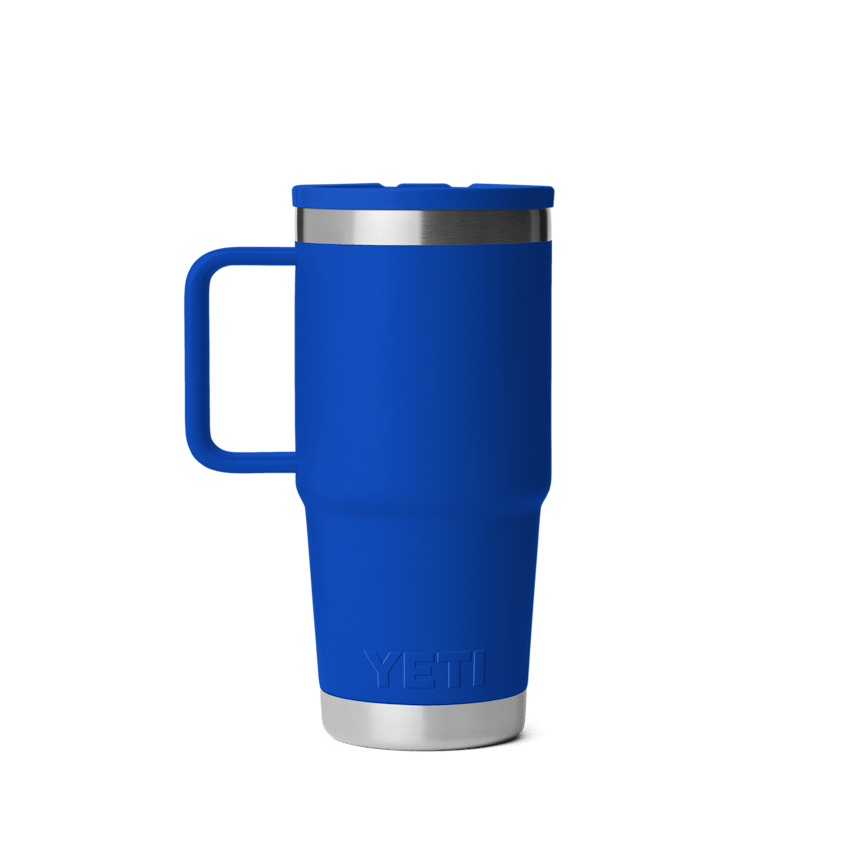 Insulated Drinkware YETI Rambler 20 oz Travel Straw Mug - Royal Blue