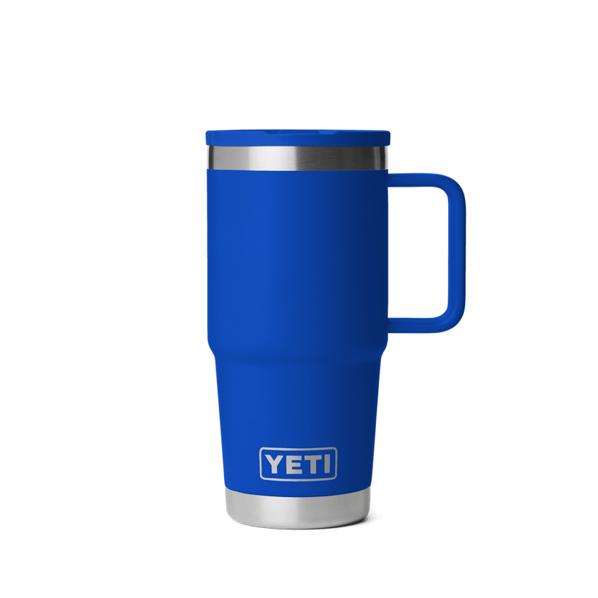 Insulated Drinkware YETI Rambler 20 oz Travel Straw Mug - Royal Blue