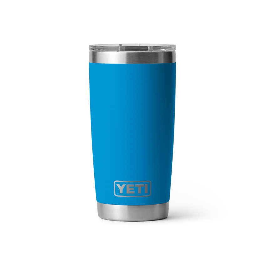 YETI Insulated Drinkware YETI Rambler 20 oz Tumbler with Magslider Lid - Big Wave Blue