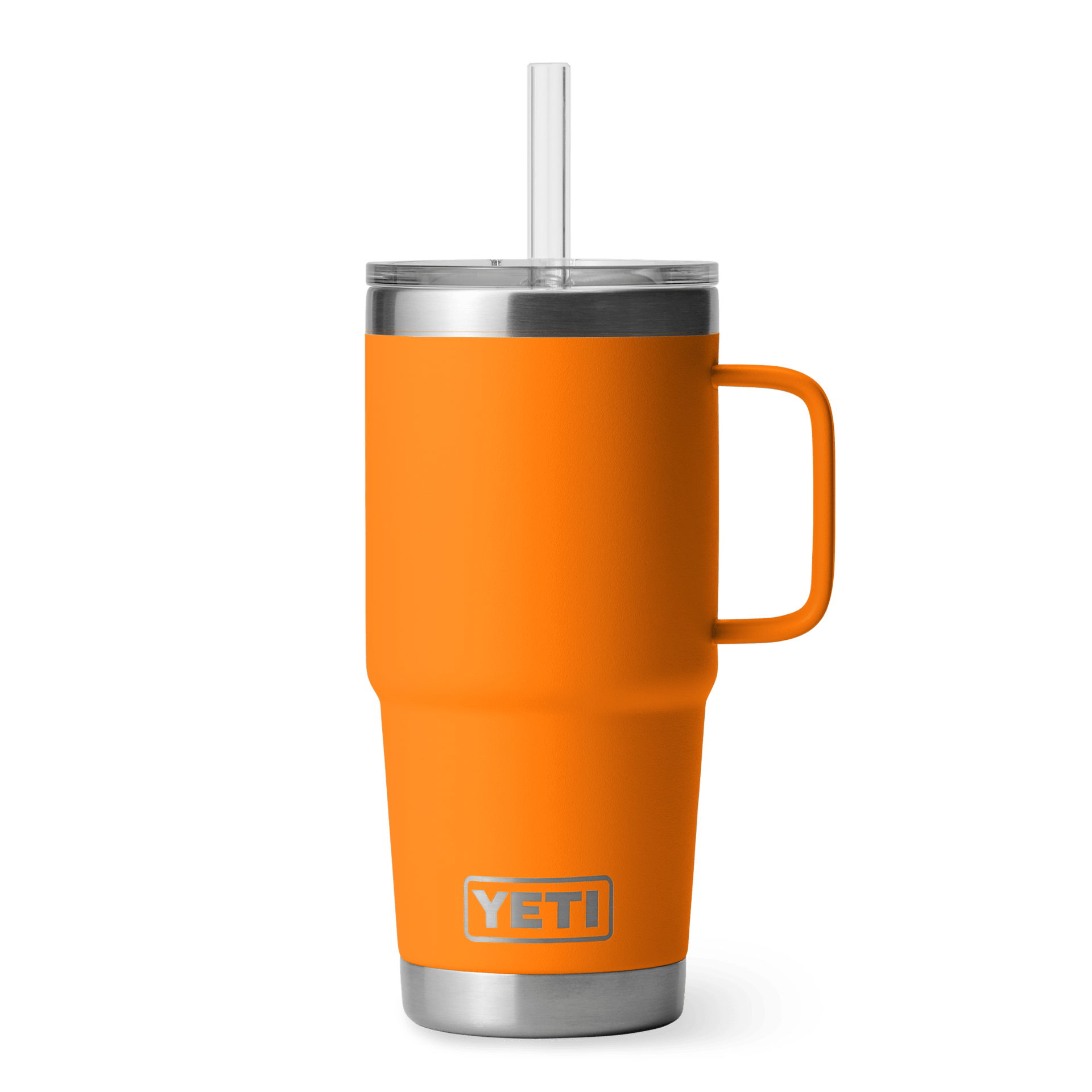 YETI Insulated Drinkware YETI Rambler 25 oz Mug with Straw Lid - King Crab Orange