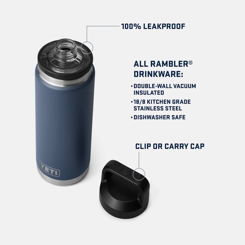 YETI Rambler 26 oz Bottle - Royal Blue