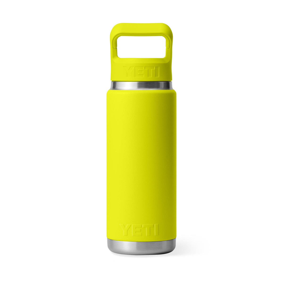 YETI Insulated Drinkware YETI Rambler 26 oz Bottle with Straw Cap - Firefly Yellow