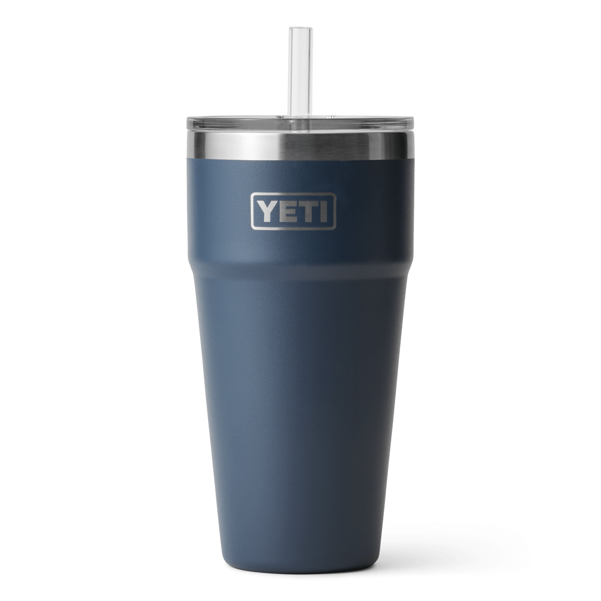 YETI Insulated Drinkware Yeti Rambler 26 oz Stackable Cup with Straw Lid - Navy