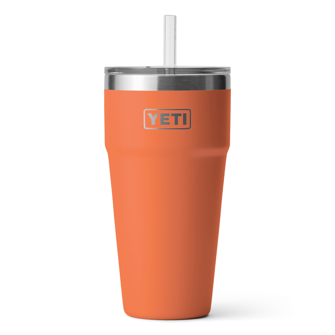 YETI Insulated Drinkware YETI Rambler 26oz Cup with Straw Lid - High Desert Clay