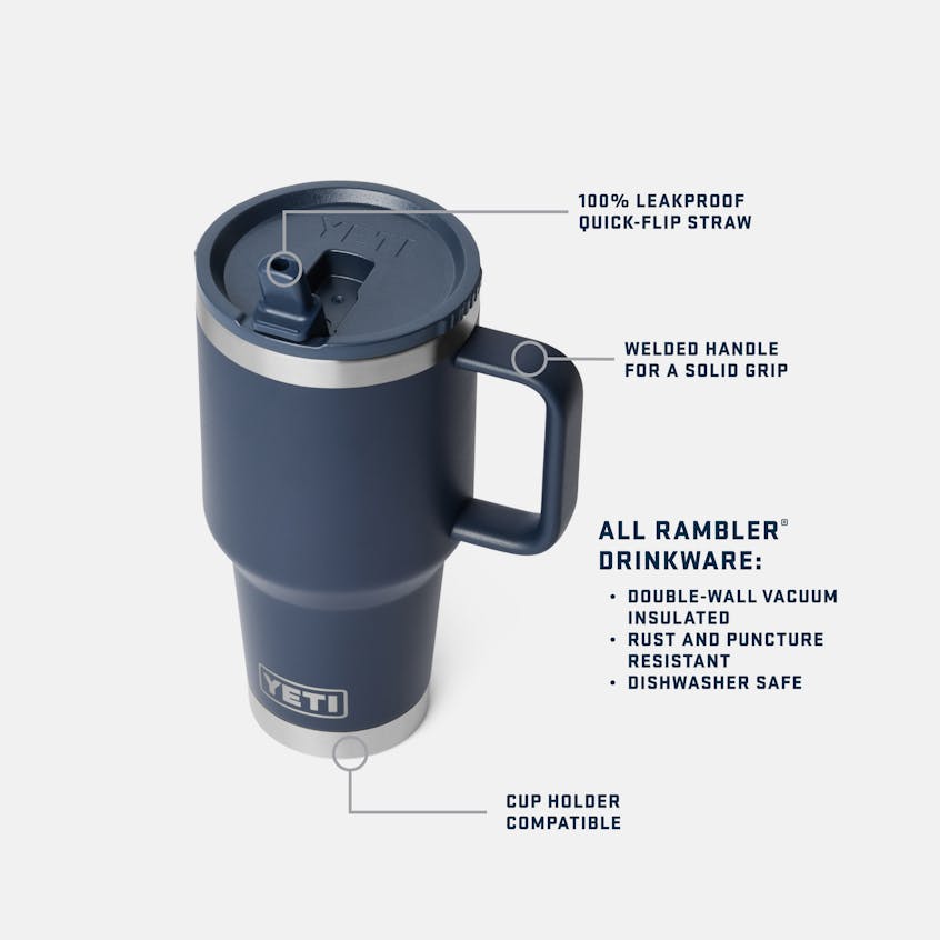 YETI Rambler 30 oz Travel Straw Mug - Venom