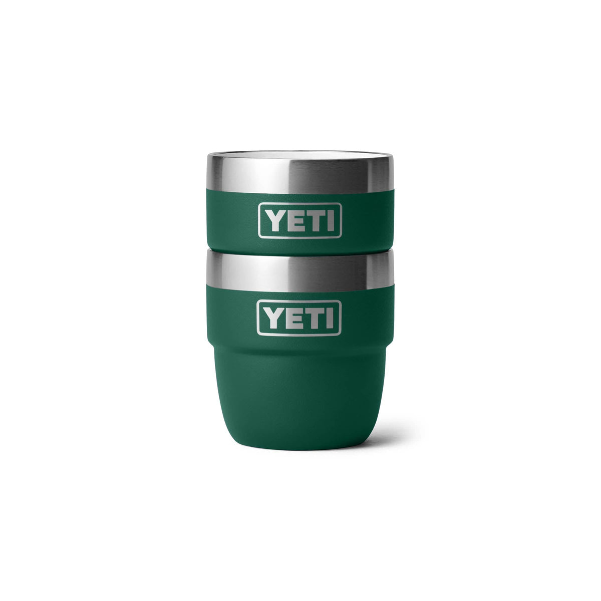 YETI Insulated Drinkware YETI Rambler 4 oz Stackable Cups - Black Forest Green