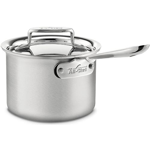 All-Clad d5 Brushed Stainless Steel 2 qt. Saucepan - Kitchen & Company