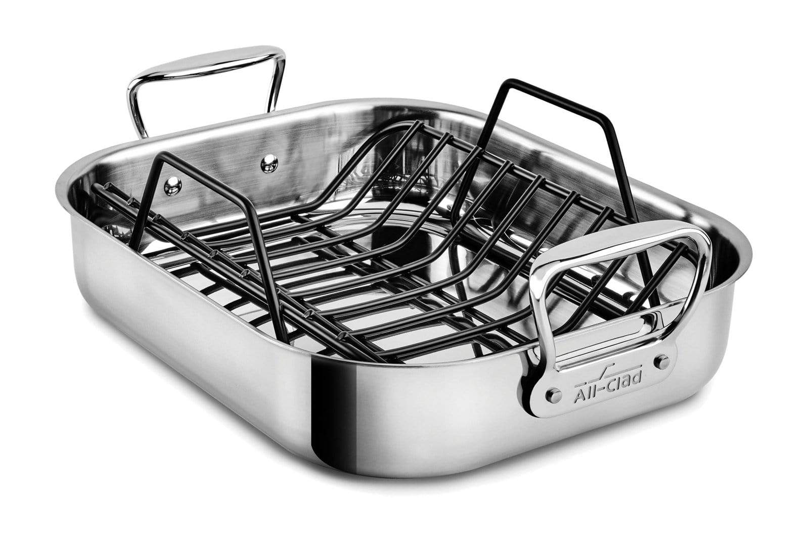 All-Clad Roaster All-Clad Petite Stainless Steel Roaster with Rack