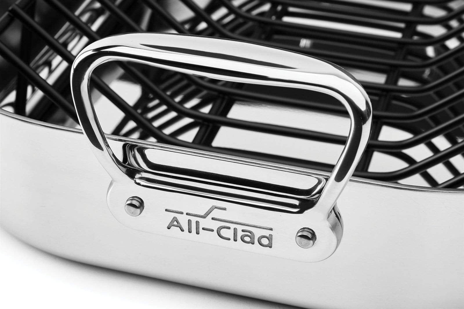 All-Clad N/S Roaster w/Rack 13X16 - Kitchen & Company