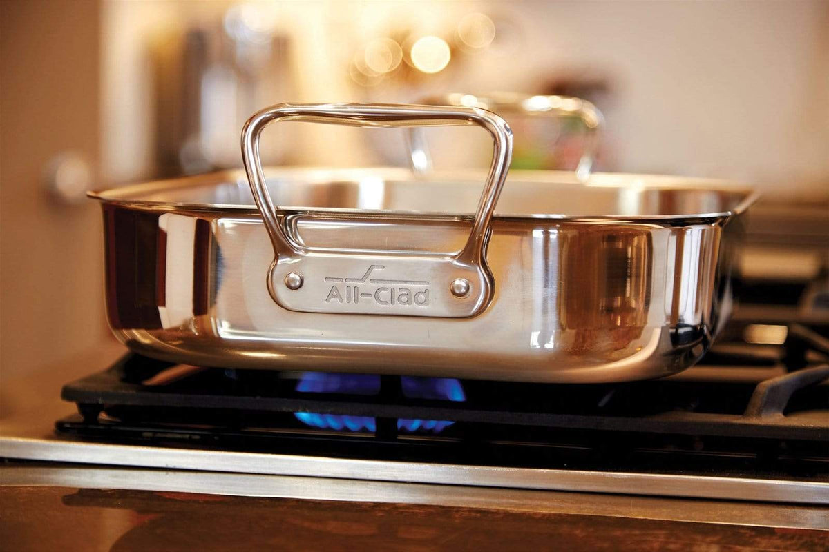 All-Clad Roaster All-Clad Petite Stainless Steel Roaster with Rack