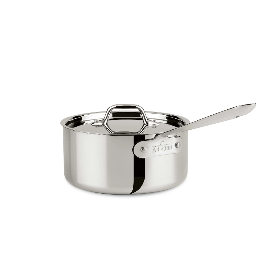 All-Clad Stainless Steel 3 qt. Saucepan
