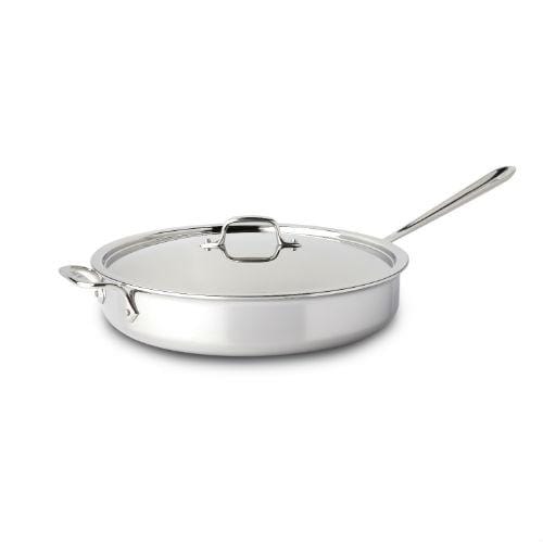 All-Clad D3 Stainless Steel 6 qt. Saute Pot