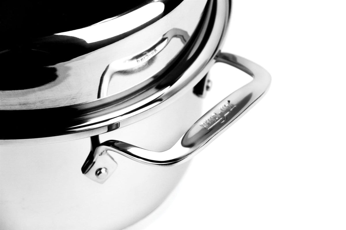 All-Clad Roaster All-Clad Stainless Steel Covered Oval Roaster with Rack