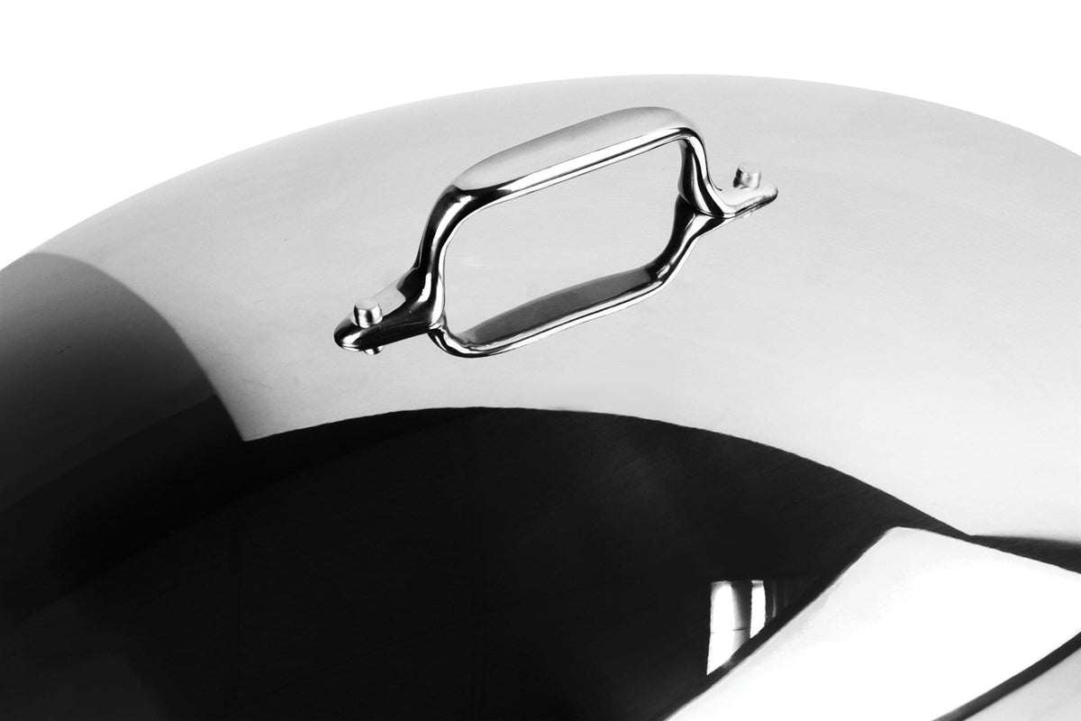 All-Clad Roaster All-Clad Stainless Steel Covered Oval Roaster with Rack