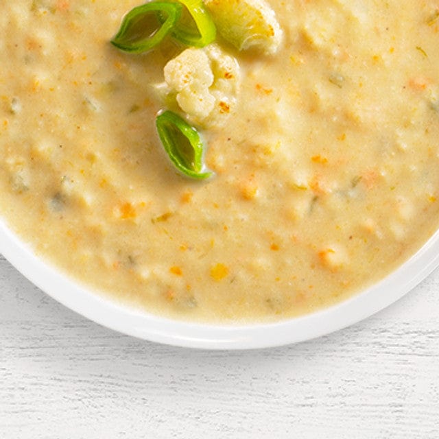 Arizona Sunset Soup Frontier Soups Cali Coastline Creamy Cauliflower Soup