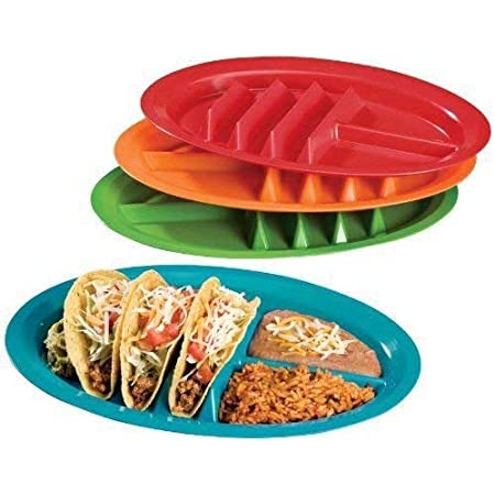 Arrow Dinnerware Fiesta Taco Plate
