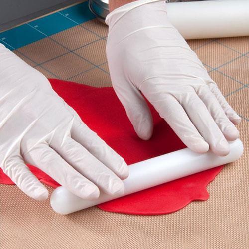 Ateco Rolling Pin 7.5&quot; Plastic Rolling Pin