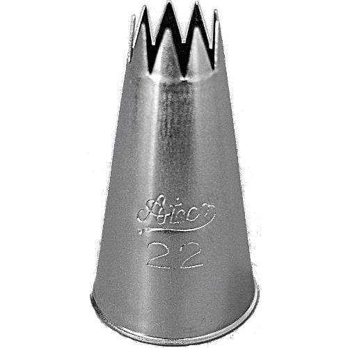 Ateco Piping Tip Ateco #22 Open Star Decorating Tip