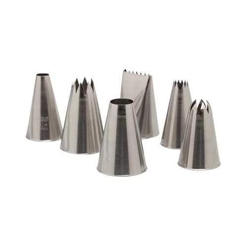 Ateco Pastry Tube Set Ateco 6 piece Pastry Tube Set