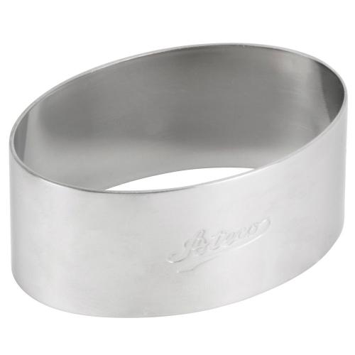 Ateco Decorating Tools Ateco SS Oval 3 1/8&quot; Form