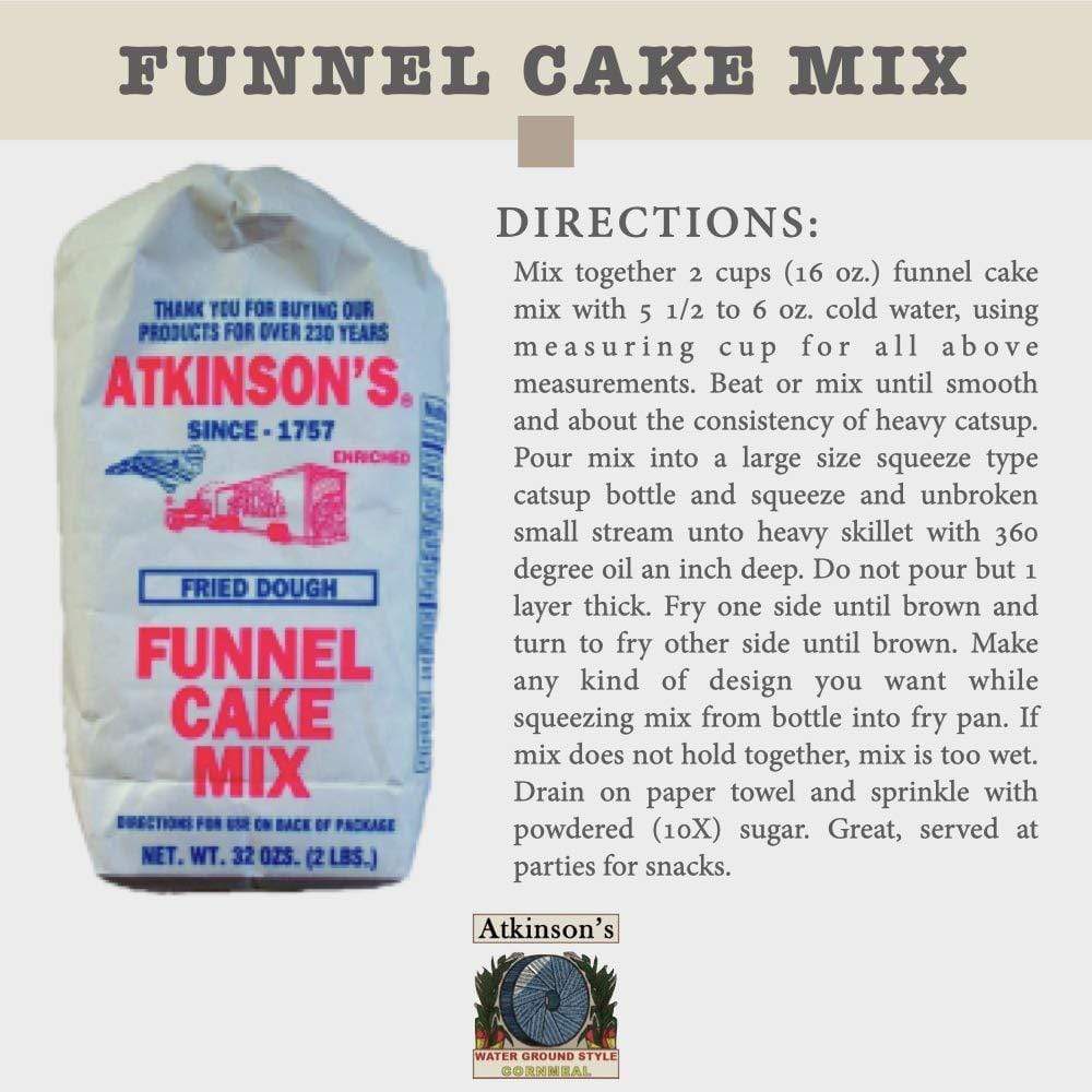 Atkinson's Funnel Cake Mix 2 lb