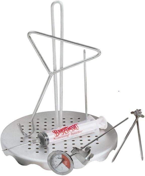 Barbour International Bayou Classic 32 qt. Stainless Steel Turkey Fryer
