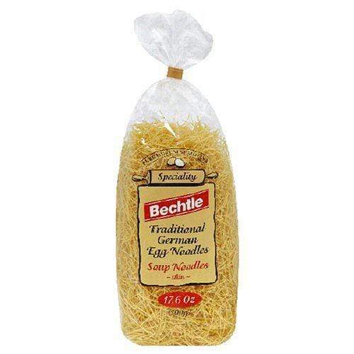 Bechtle Pasta & Pasta Sauces Bechtle Traditional German Egg Noodles, Soup Noodles - Thin, 17.6 oz Bag