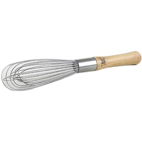 Best Manufacturers 10in Standard French Whip with Wood Handle