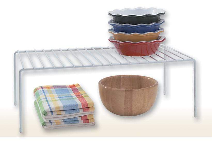 Better Housewares Cabinet &amp; Drawer Organization Rovel Space Stretcher Medium Storage Shelf