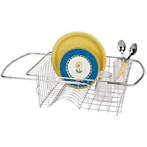 Better Housewares Sinkware Stainless Steel Adjustable Over-the-Sink Dish Drainer